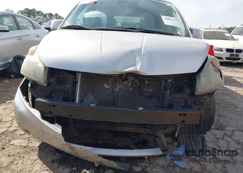 2007 Nissan Quest 3.5 S из США, поврежденный, VIN 5N1BV28U67N120004